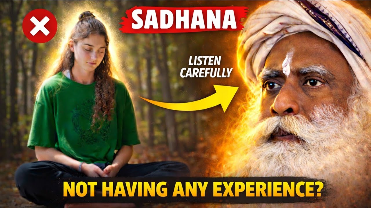 RARE Video l How to INTENSIFY Your SADHANA? l Rest I will TAKE CARE!!