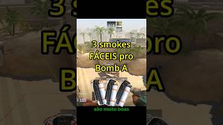 As 2 smokes MAIS RÁPIDAS pro rush A da Mirage + 1 smoke extra 😱