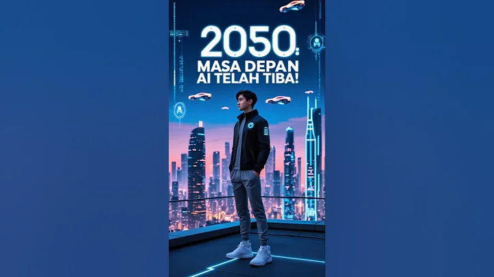 beginilah dunia tahun 2050 jika AI terus berkembang! 🤖🚀