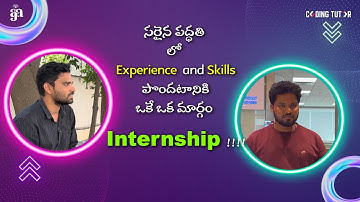 Internship + Job = Coding Tutor