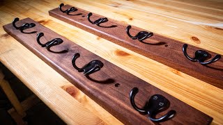 Making a Coat Rack with Black Walnut by Woodworking Academy 253 views 8 months ago 4 minutes, 11 seconds