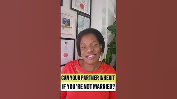 Can Your Partner Inherit If You’re Not Married? #shorts  #inheritancetax #uktaxtips #dorangoma