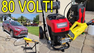 Powersmart 80V and 40V Cordless pressure washer reviews by Something 2LookAt 731 views 2 weeks ago 51 minutes