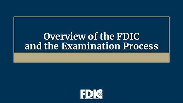 Overview of the FDIC