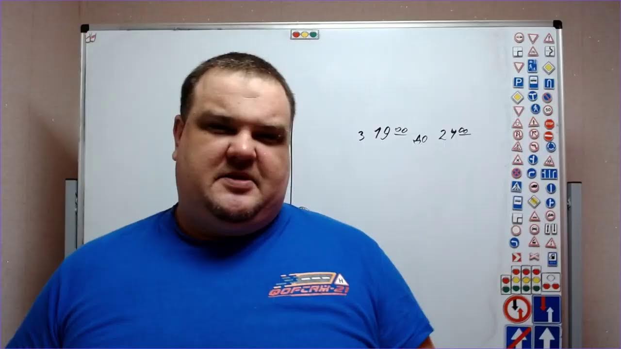 Тема 14 запрещающие знаки (утро)