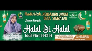 PENGAJIAN UMUM DESA SIMBATAN BERSAMA NING UMI LAILA