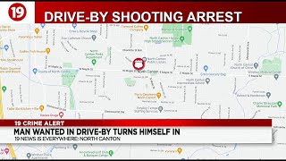 Arrest made in North Canton drive-by shooting