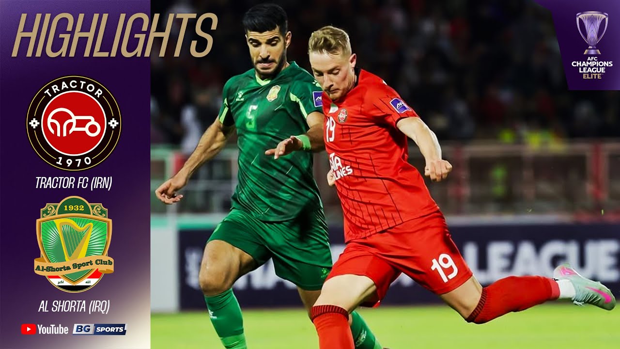 HIGHLIGHTS:  Tractor FC (IRN) vs Al Shorta (IRQ) | ACL ELITE 2025/26 | 03.11.25