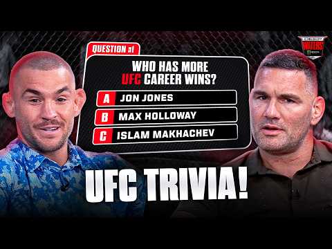 Who knows UFC the best? 🤔 | Poirier, Masvidal, and Weidman play stat trivia | Deep Waters