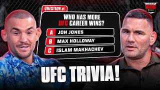Who knows UFC the best? 🤔 | Poirier, Masvidal, and Weidman play stat trivia | Deep Waters