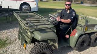 Auction - John Deere Military M-Gator 6X4 4Wd 3-Cyl