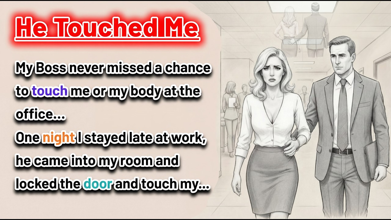 Learn English by Stories Level 3 – He Touched Me at Work