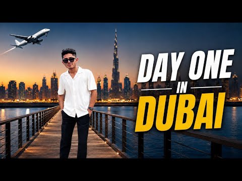 DAY 1 IN DUBAI 😍|BHAVIK KHATRI | DUBAI VLOG