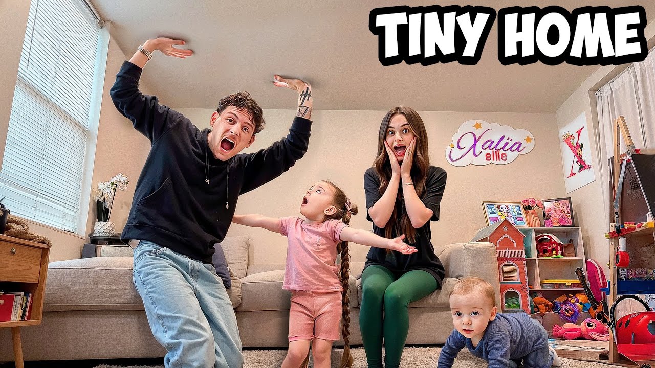 Family of 4 Living In a Tiny Home!!