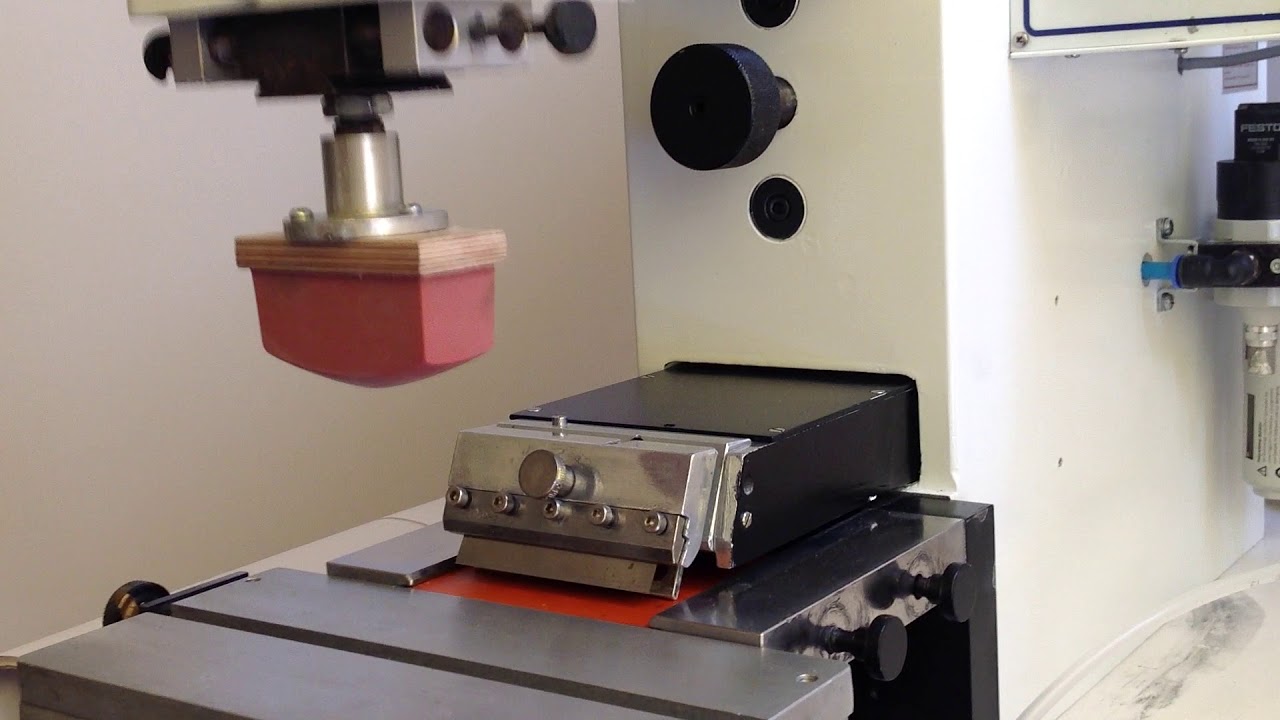 Teca Print TPX 100 Pad Printer - SOLD - YouTube