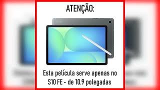 Review: Película Vidro Para Tablet Tab S10 Fe - 10.9 Pol. X520/x526