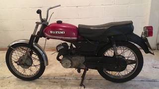 Athlete Statistics 1976 Suzuki B120P Student Project Walkaround