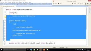 What is clone() and hashCode() function in Object Class of Java Language.
