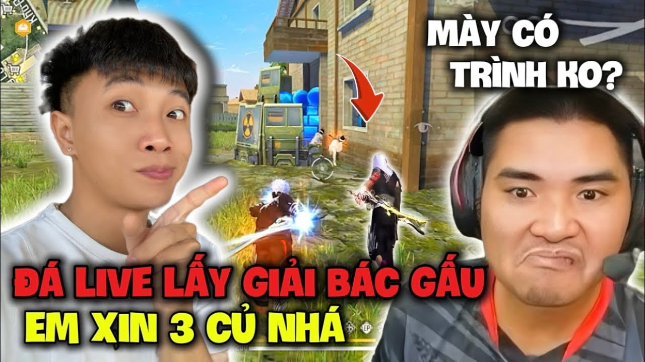 Trùm Móc Lốp Thử Thách Đá Live Lấy Giải 3 Củ Của Bác Gấu Bất Ngờ Gặp Trẻ Trâu Chơi Đểu Và Cái Kết ??