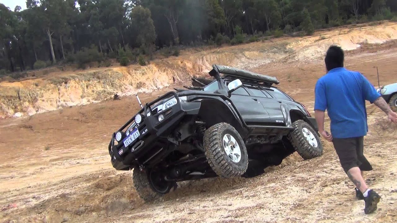 flexy coils amada shocks Nissan Patrol Gu YouTube