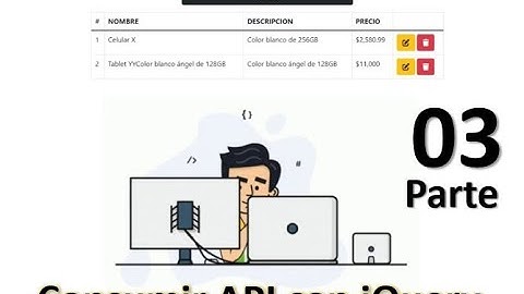 Consumir API con jQuery Ajax  03