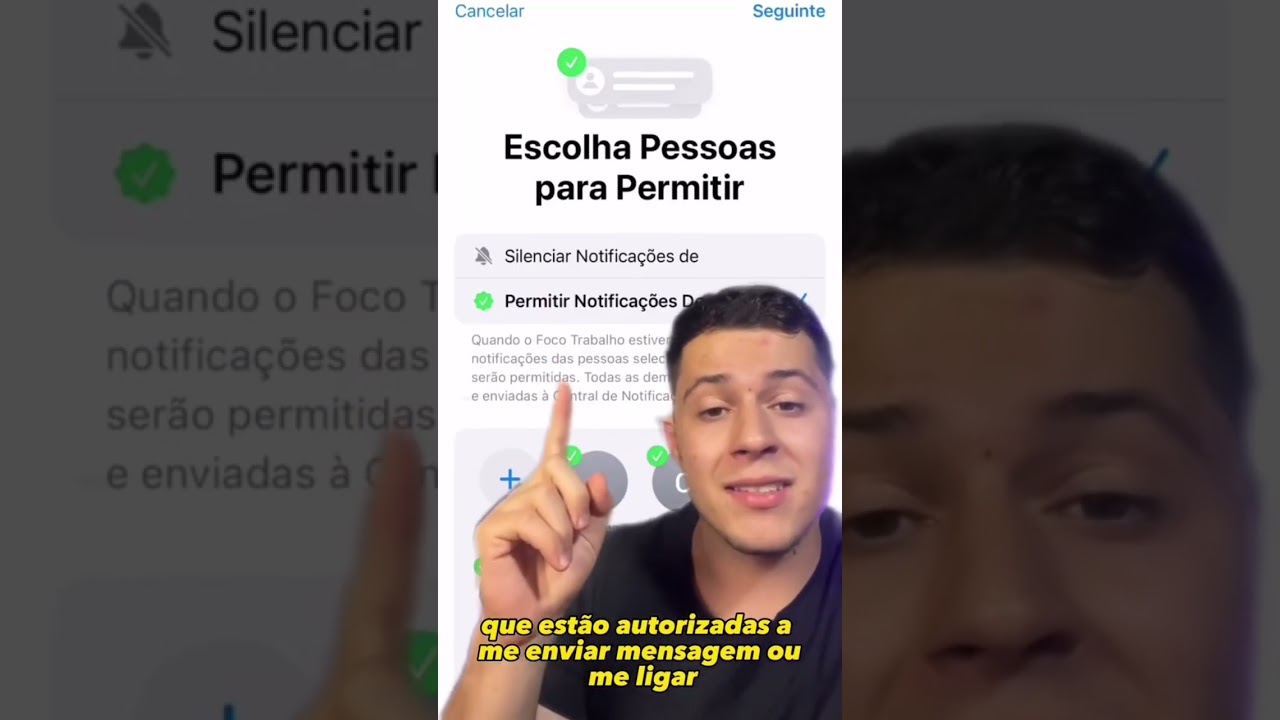 Já usou o modo foco dos iPhones? 