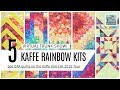 5 Kaffe Fassett Rainbow Stash Quilts You Can Make With Pre-Cuts! Virtual Trunk Show