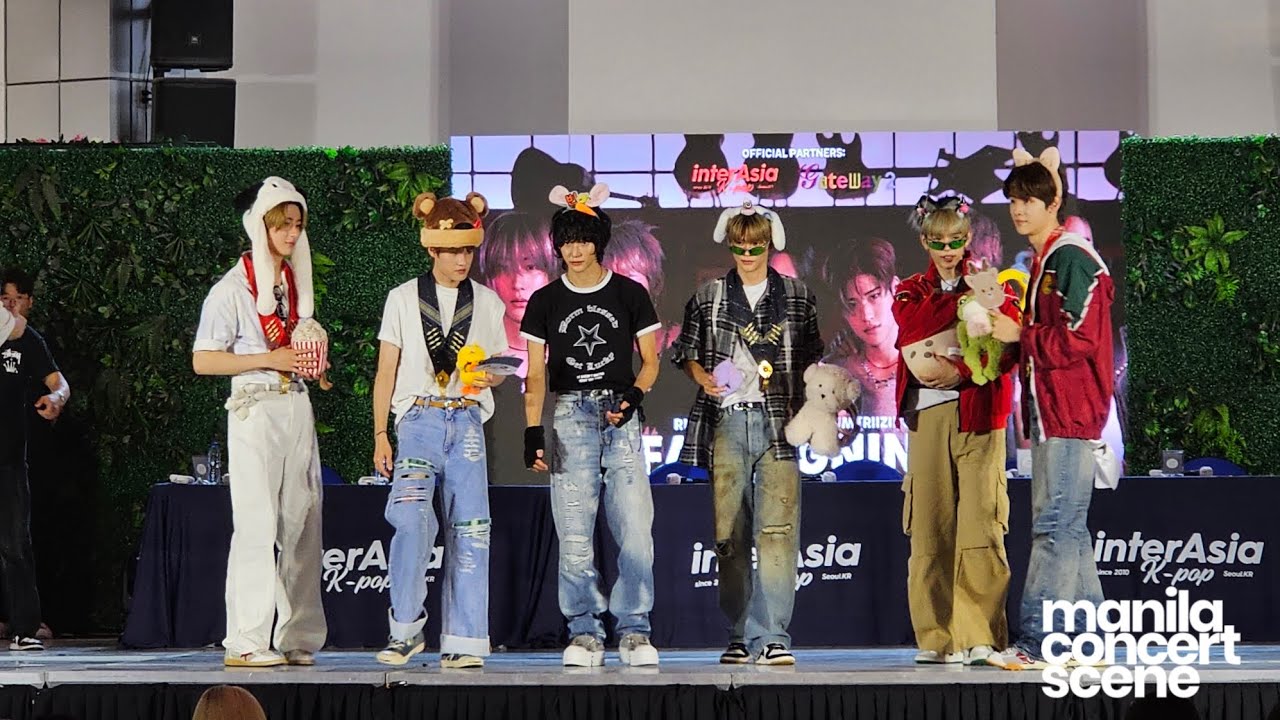 RIIZE Fan Signing in Manila