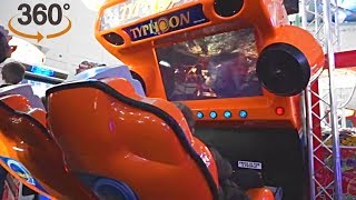 Typhoon Arcade Simulator VR 360 -  Palace of Fun (Brighton Pier )