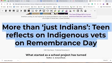 Getting to Know the Read & Write Toolbar