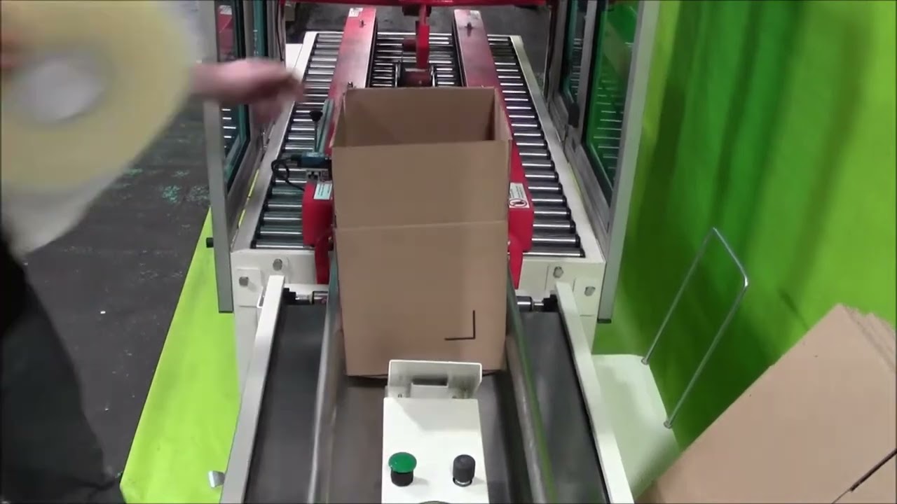 Eagle T10CF Case Erector & Eagle T500 Automatic Carton Sealer Combo