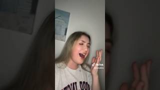 Attempting Ariana Grande’s high note in breathin’ #singing #singer #cover