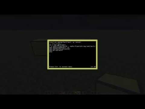 ComputerCraft Tutorial: Colored Background/Text