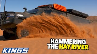 Hammering The Hay River! Shaun and Graham Continue Through The Simpson Desert! 4WD Action #289