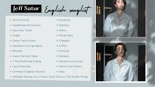 【Songlist】Jeff Satur English Song | Jeff Satur Cover | 1-Hour playlist