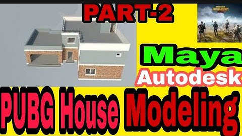 PUBG house Modeling || Maya Autodesk | PART-2