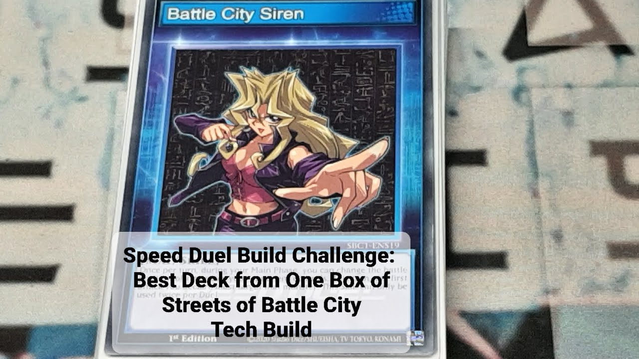yugioh streets of battle city deck list Speed Duel Build Challenge: Best from One Box of Tech Build you decide how you want to play! Ready for a Shadow Game?