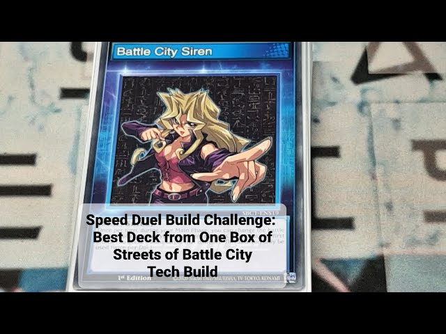 yugioh streets of battle city decks Review | 8 Yu-Gi-Oh! Speed Duel Designed to allow up to 8 players to jump into their own dynamic tournament experience Speed Duel Build Challenge: Best