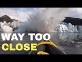 We almost DIED in Spencer Glacier calving - Alaska 2019