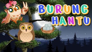 LAGU BURUNG HANTU LUCU BARU ~ ANIMASI BARU ~ VERSI BARU