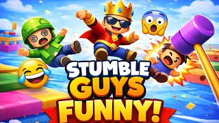 Stumble Guys Funniest Moments Noob To Pro Fails Sangstorm