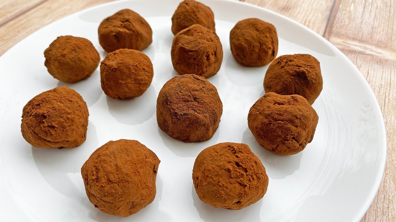 Cuisine de noël avec les enfants : les truffes au chocolat sans oeufs 