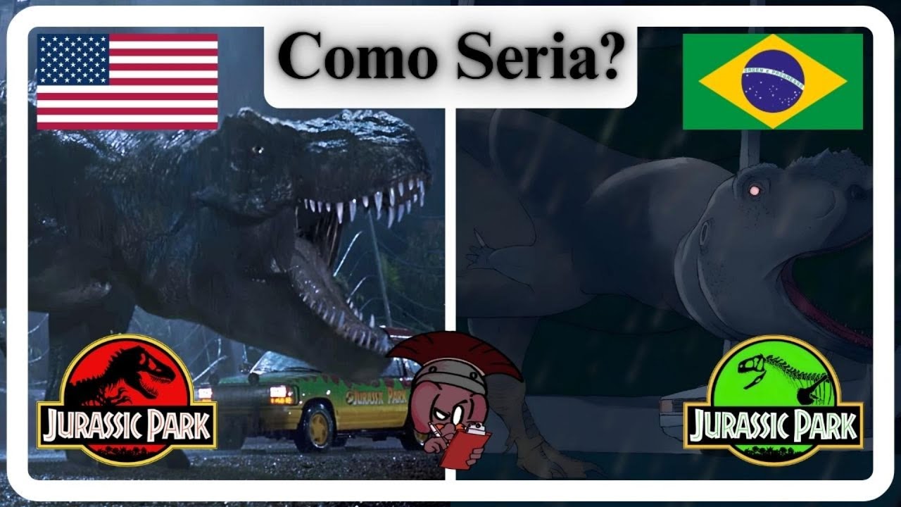 E se JURASSIC PARK fosse feito com DINOSSAUROS Brasileiros🇧🇷
