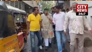 Hindu Bhayon Ki Pareshani Sunkar Bagumbazar Ke Elaqe Bedarwadi Mein Aimim Mlc Mirza Rahmath Baig