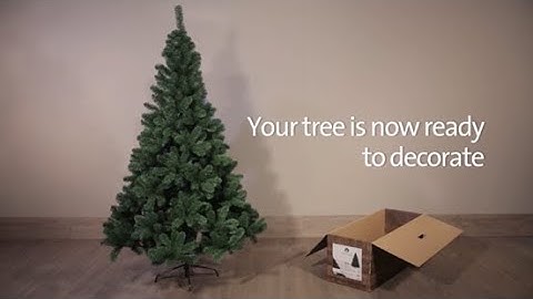 How to Set Up a Hinged System Christmas Tree @ Duxburys