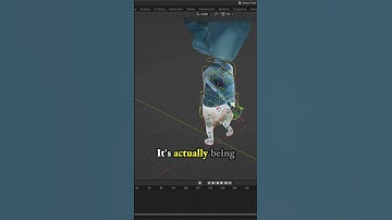 Backwards arm issue w/ Smurf Cat in Blender - meme - low poly 3d model game character