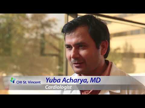 Dr Yuba Acharya, Cardiology, CHI St. Vincent, Hot Springs, Arkansas