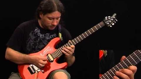 Alternate Picking Exercise with String Skipping - Advanced Guitar Lesson