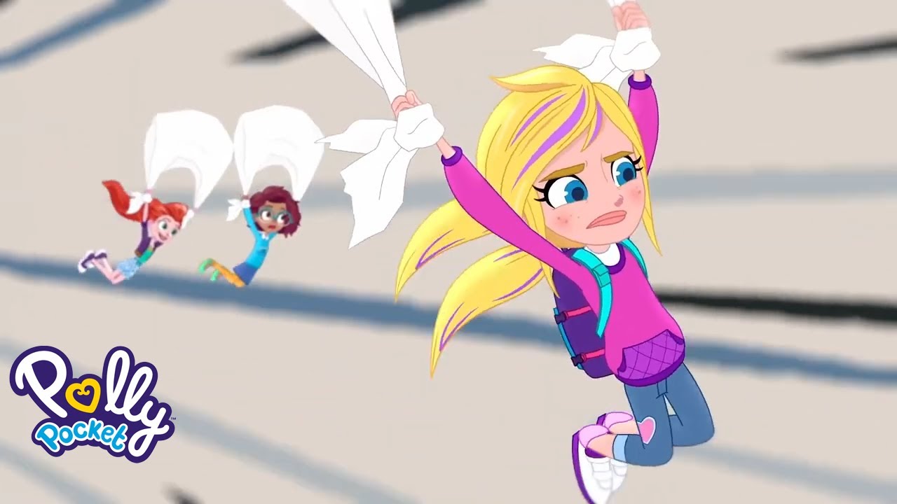 Sugar Rush Food Fight 🌈Polly Pocket Full Episode 10 Clip Kid