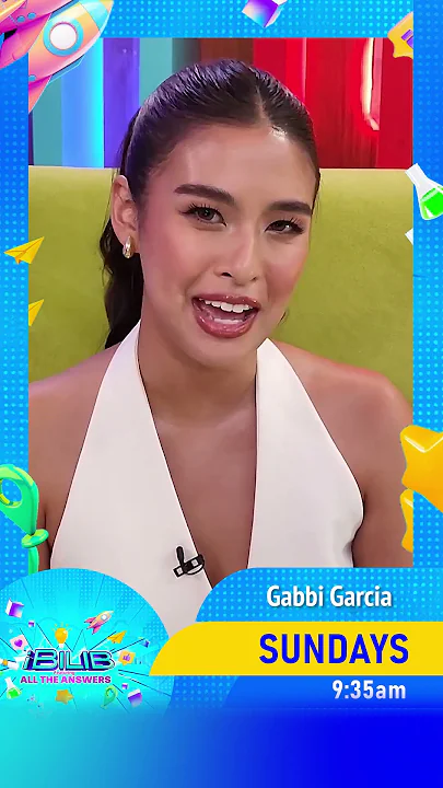 Gabbi Garcia has an important announcement for you! #shorts | iBilib